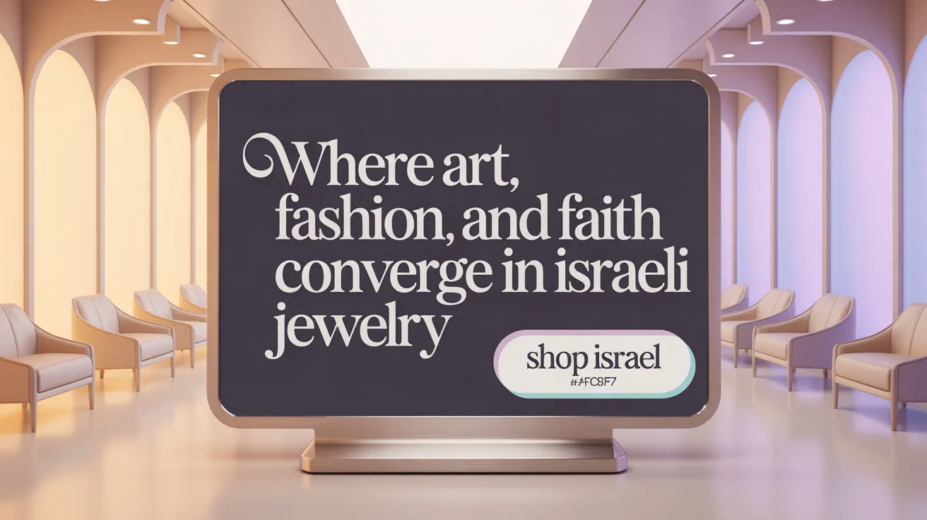 Where Art, Fashion, and Faith Converge in Israeli Jewelry