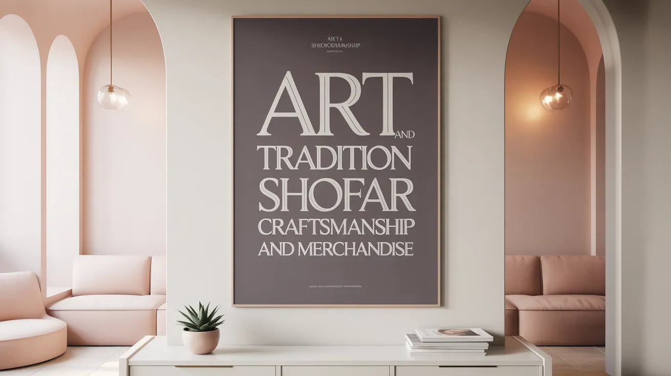 Art and Tradition in Shofar Craftsmanship and Merchandise