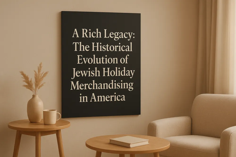 A Rich Legacy: The Historical Evolution of Jewish Holiday Merchandising in America