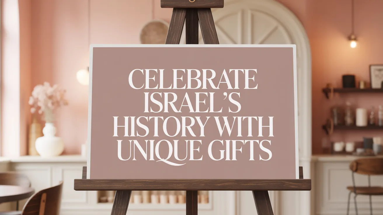 Celebrate Israel's History with Unique Gifts