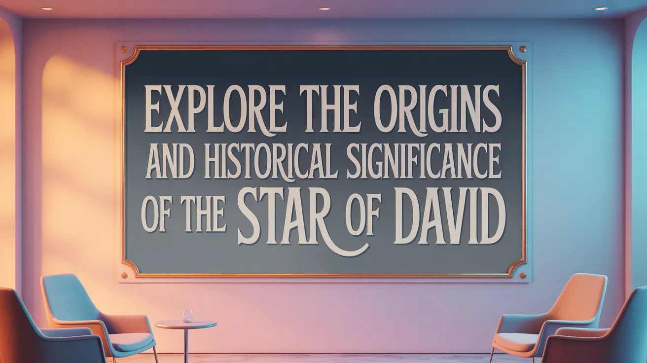 Explore the Origins and Historical Significance of the Star of David