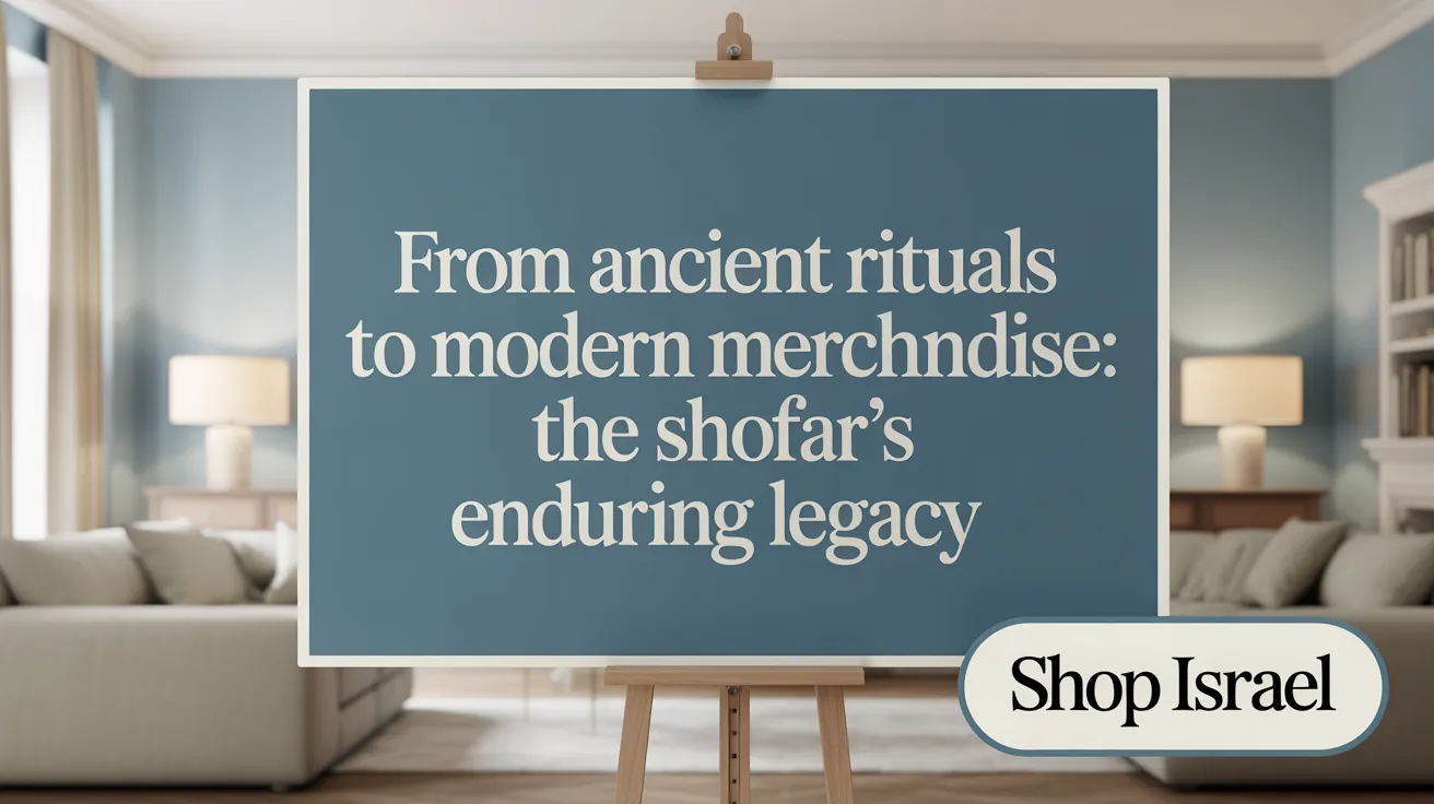 From Ancient Rituals to Modern Merchandise: The Shofar’s Enduring Legacy