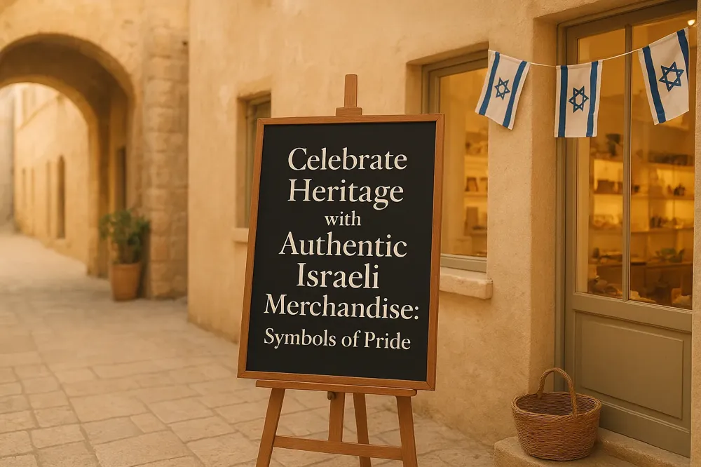 Celebrate Heritage with Authentic Israeli Merchandise: Symbols of Pride