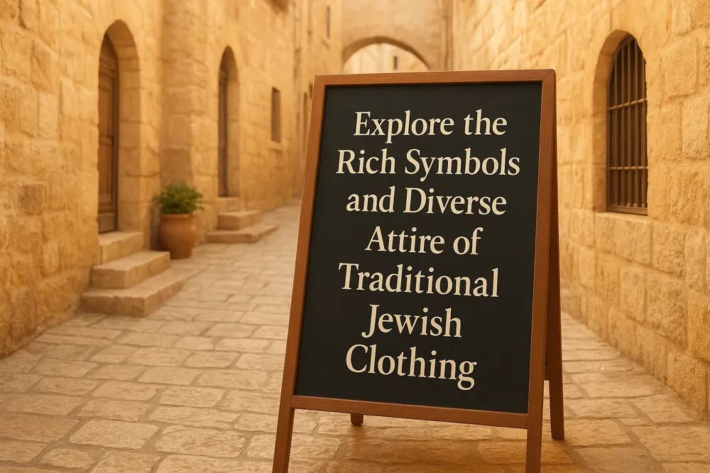 Explore the Rich Symbols and Diverse Attire of Traditional Jewish Clothing
