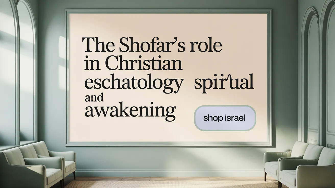The Shofar’s Role in Christian Eschatology and Spiritual Awakening