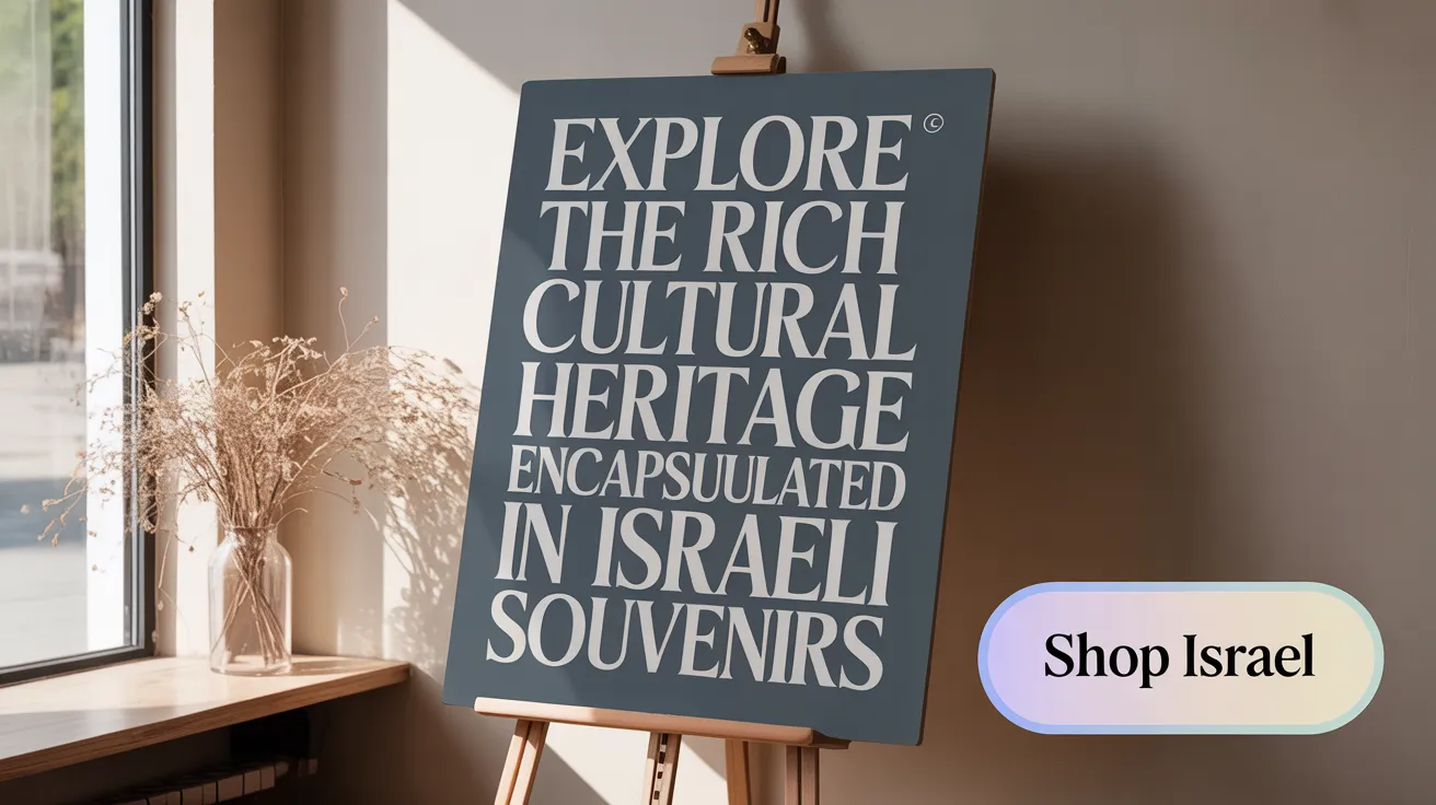 Explore the Rich Cultural Heritage Encapsulated in Israeli Souvenirs