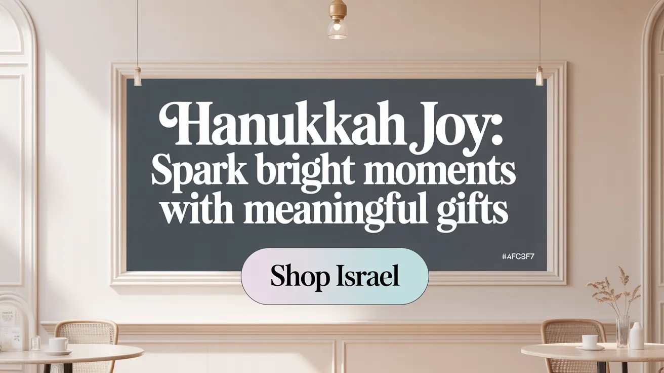 Hanukkah Joy: Spark Bright Moments with Meaningful Gifts