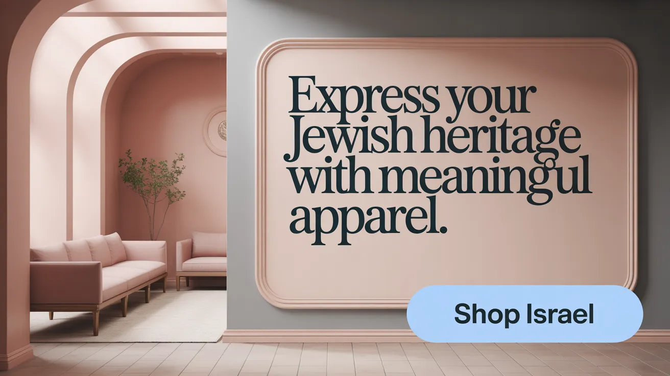 Express Your Jewish Heritage with Meaningful Apparel