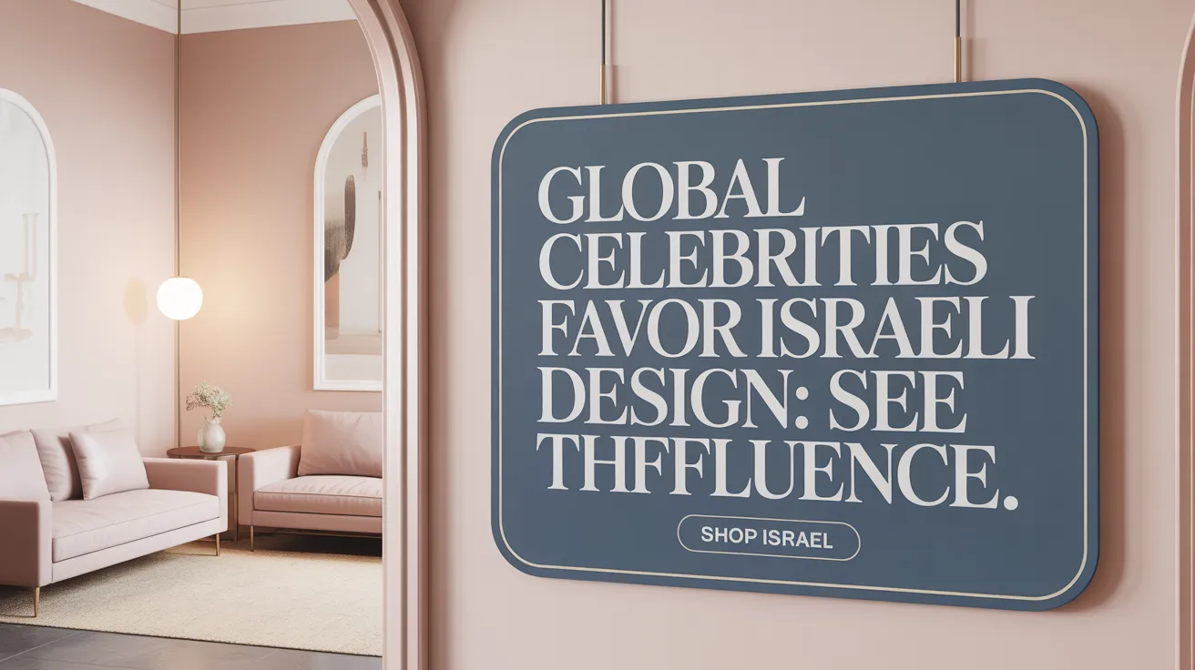 Global Celebrities Favor Israeli Design: See the Influence
