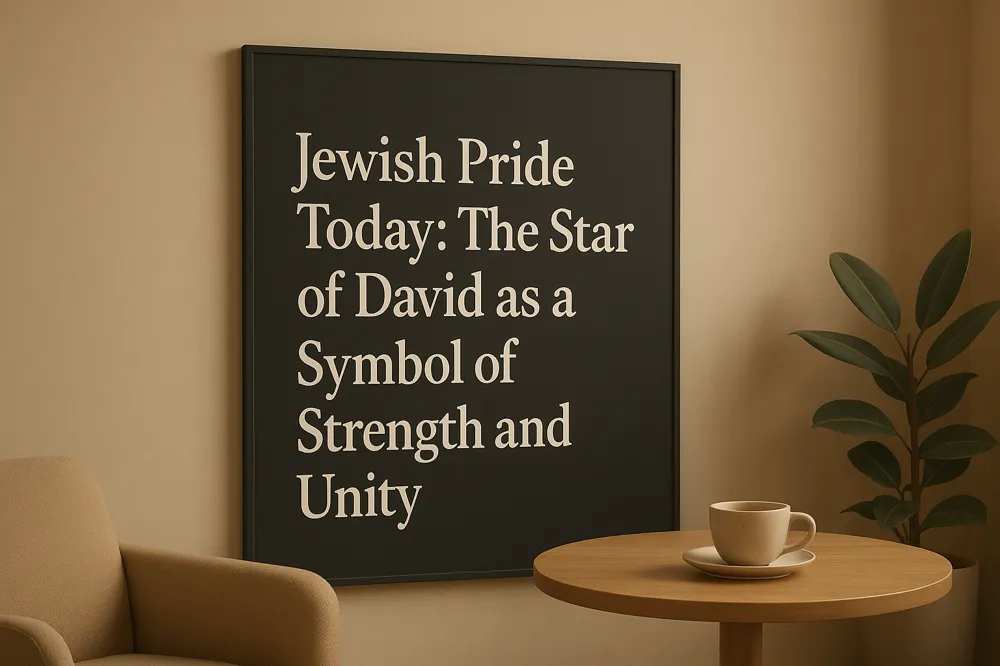 Jewish Pride Today: The Star of David as a Symbol of Strength and Unity