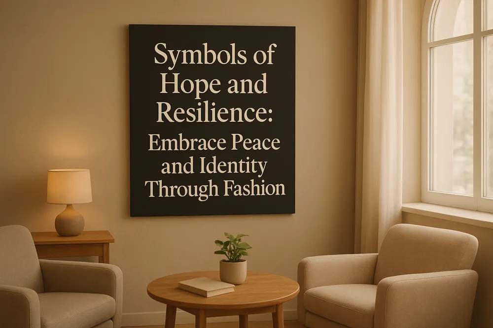 Symbols of Hope and Resilience: Embrace Peace and Identity Through Fashion