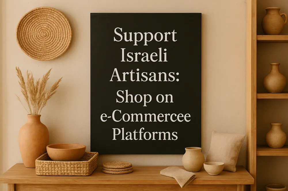 Support Israeli Artisans: Shop on Global E-commerce Platforms