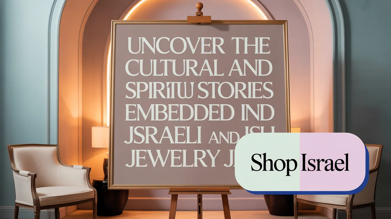 Uncover the cultural and spiritual stories embedded in Israeli and Jewish jewelry.