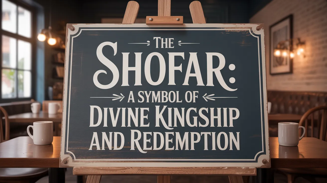 The Shofar: A Symbol of Divine Kingship and Redemption