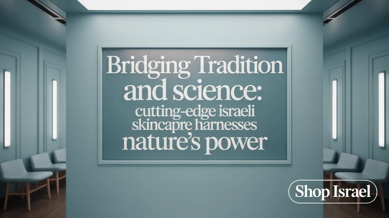 Bridging tradition and science: Cutting-edge Israeli skincare harnesses nature’s power