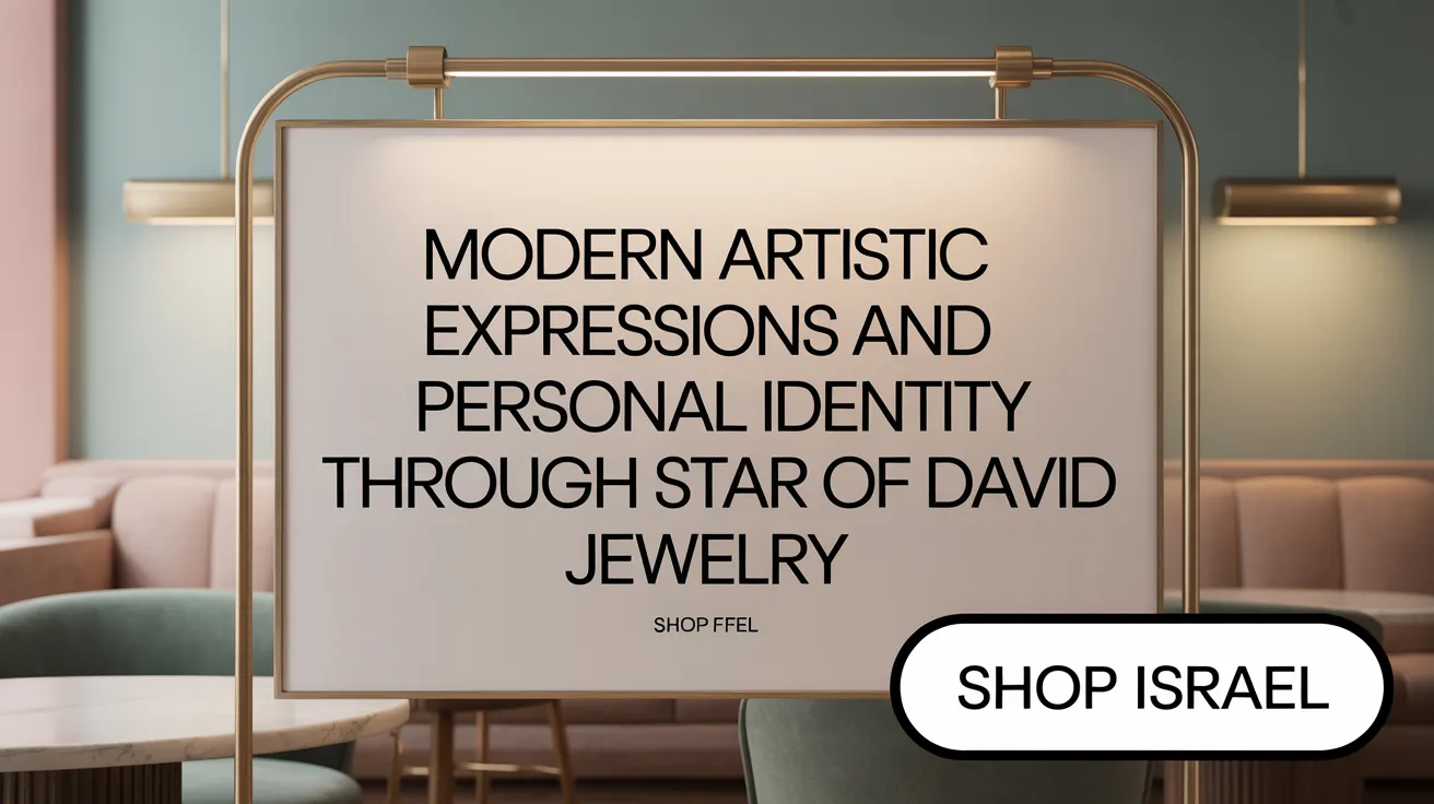 Modern Artistic Expressions and Personal Identity Through Star of David Jewelry