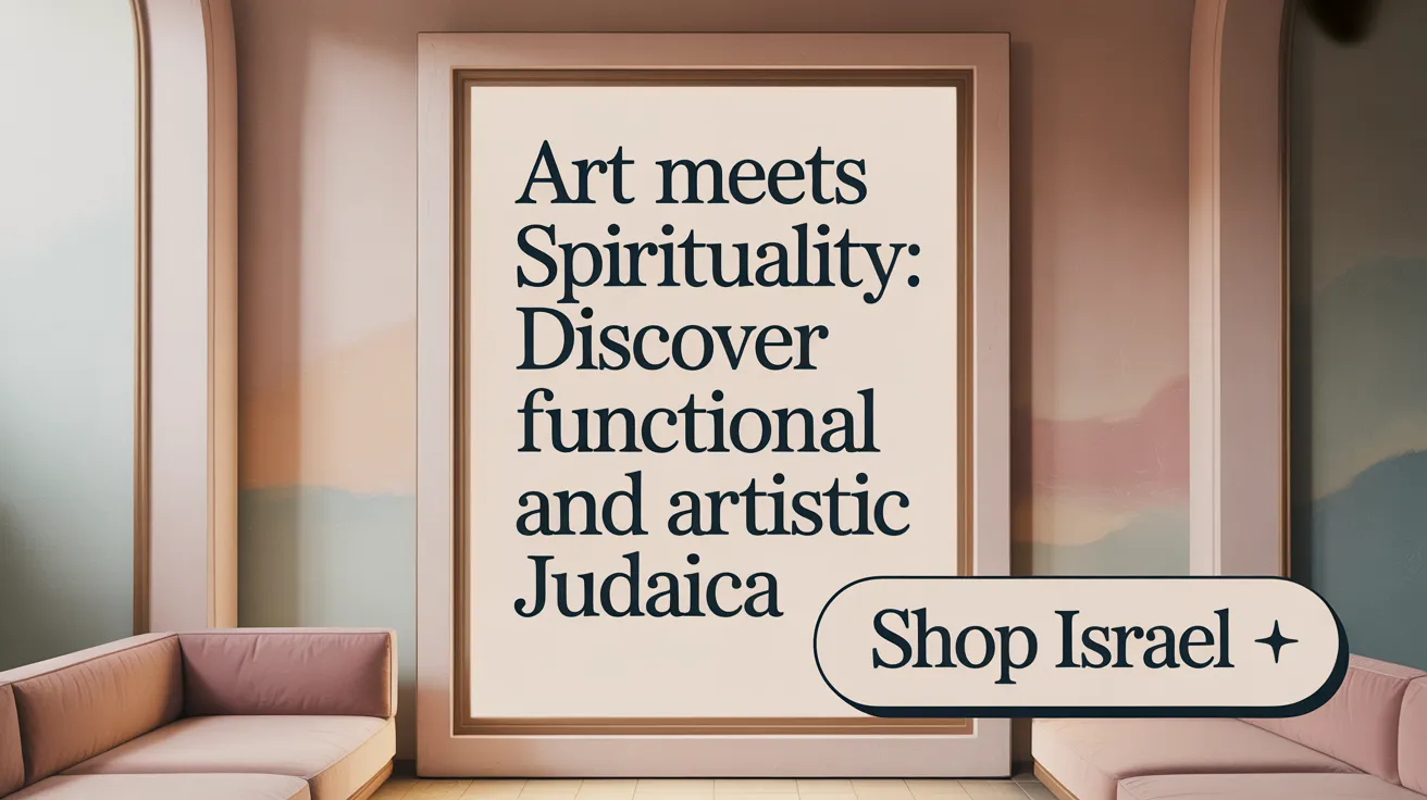 Art Meets Spirituality: Discover Functional and Artistic Judaica