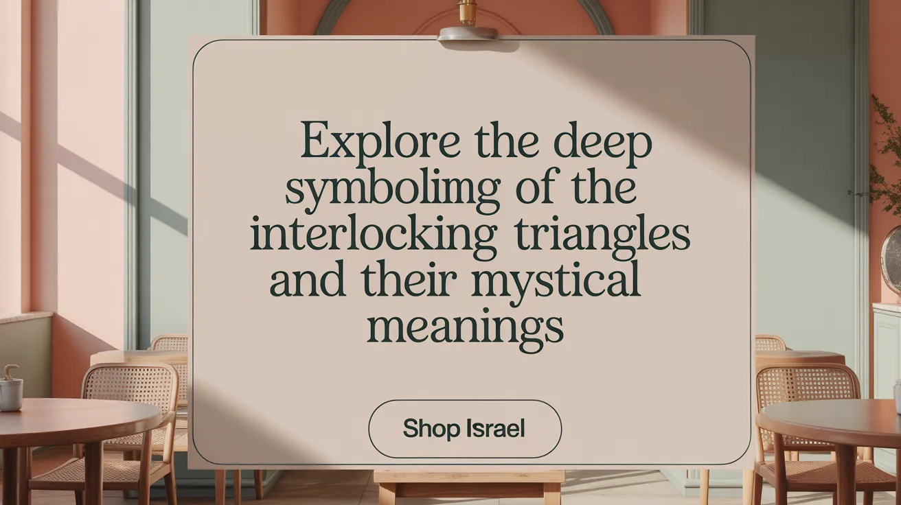 Explore the Deep Symbolism of the Interlocking Triangles and Their Mystical Meanings