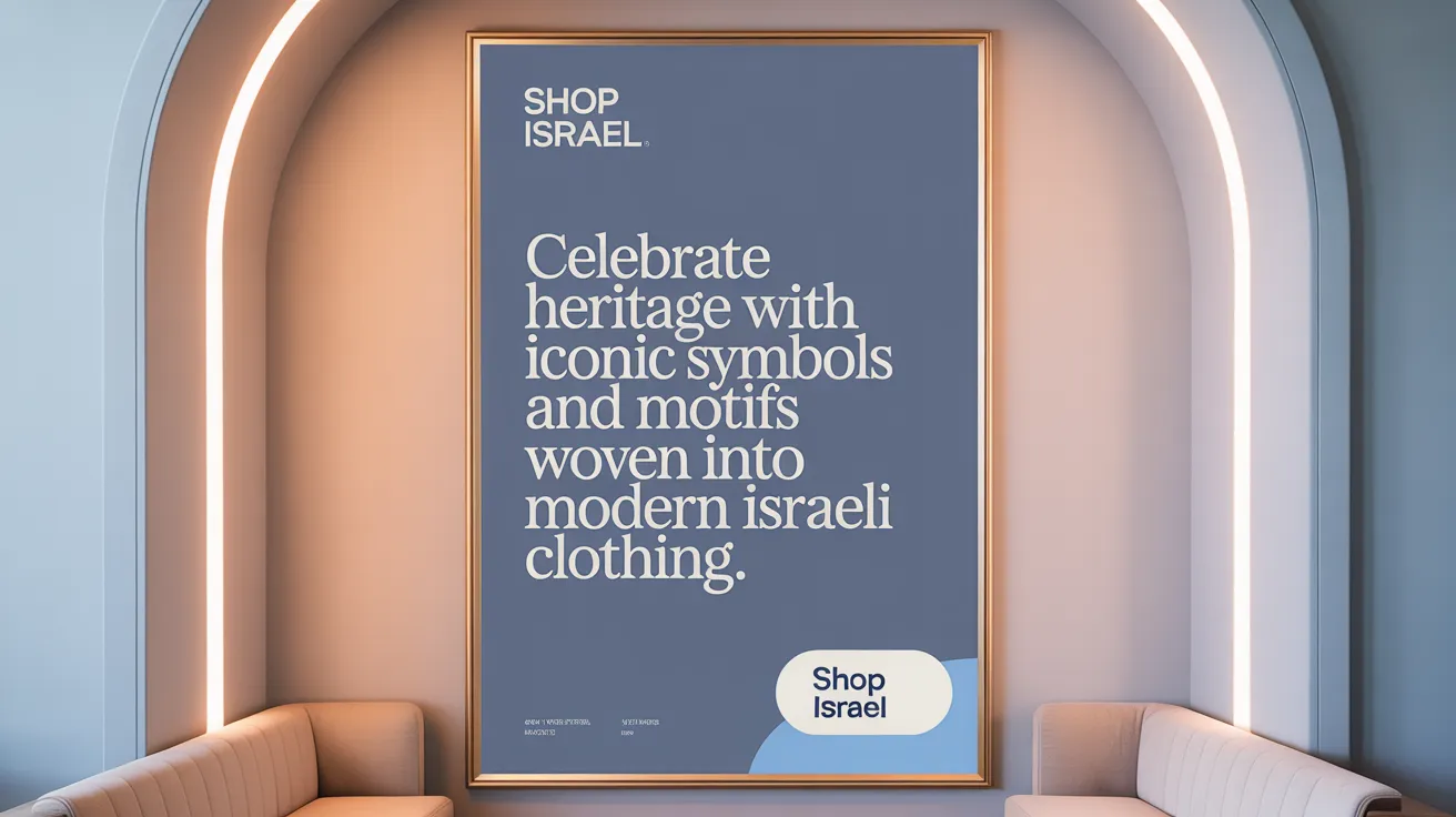 Celebrate heritage with iconic symbols and motifs woven into modern Israeli clothing.