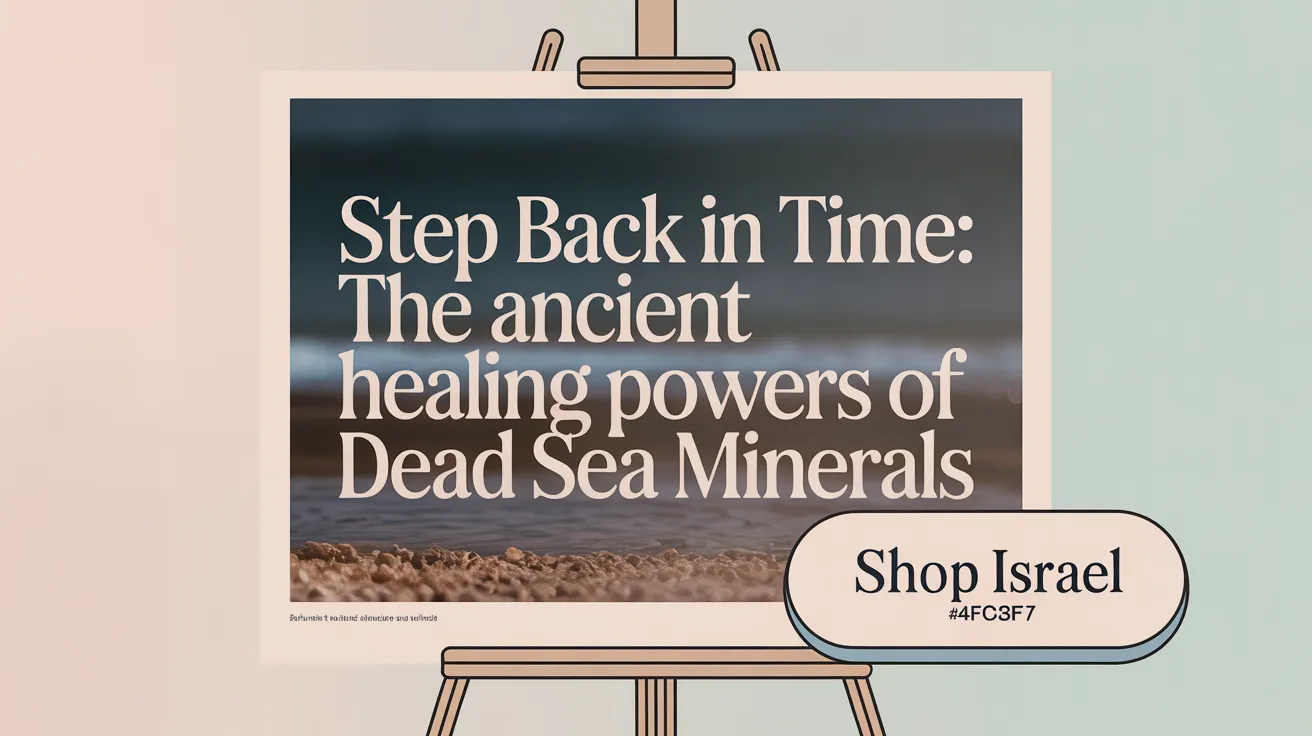 Step Back in Time: The Ancient Healing Powers of Dead Sea Minerals
