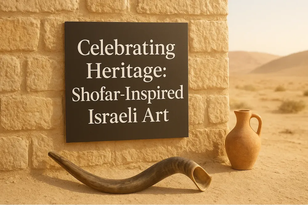Celebrating Heritage: Shofar-Inspired Israeli Art