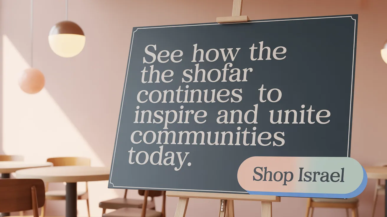 See how the shofar continues to inspire and unite communities today.