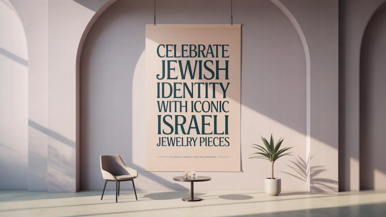 Celebrate Jewish Identity with Iconic Israeli Jewelry Pieces