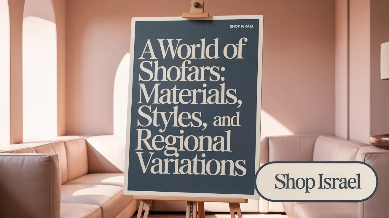 A World of Shofars: Materials, Styles, and Regional Variations