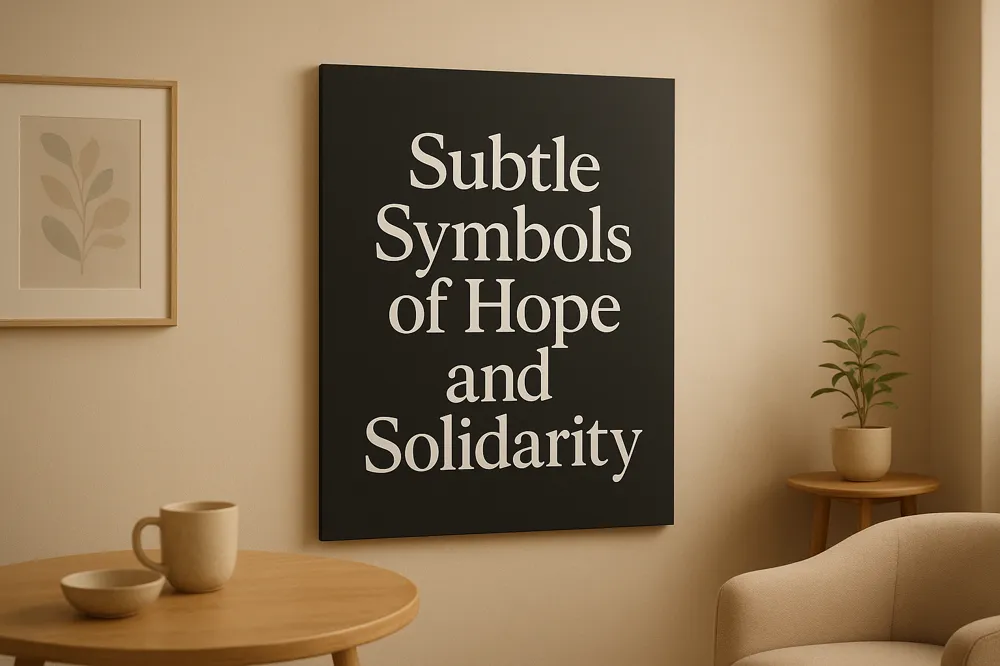 Subtle Symbols of Hope and Solidarity