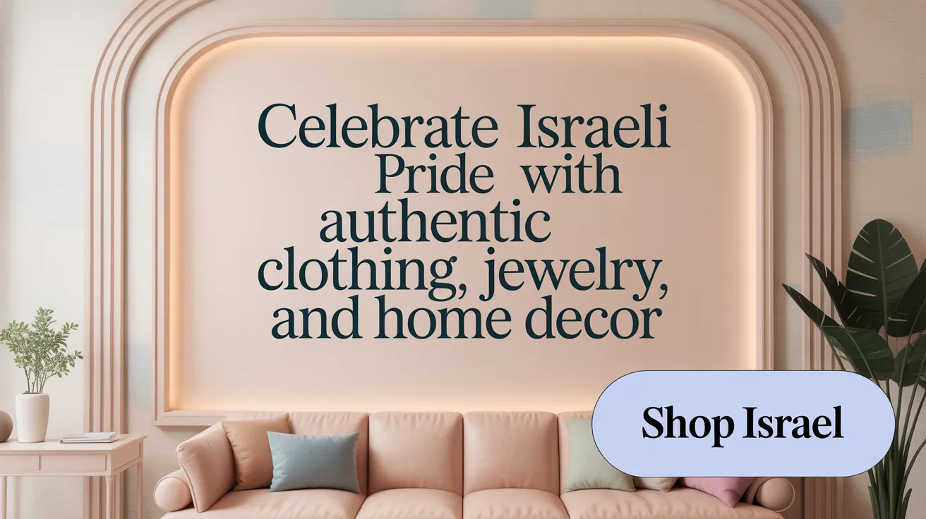 Celebrate Israeli Pride with Authentic Clothing, Jewelry, and Home Decor