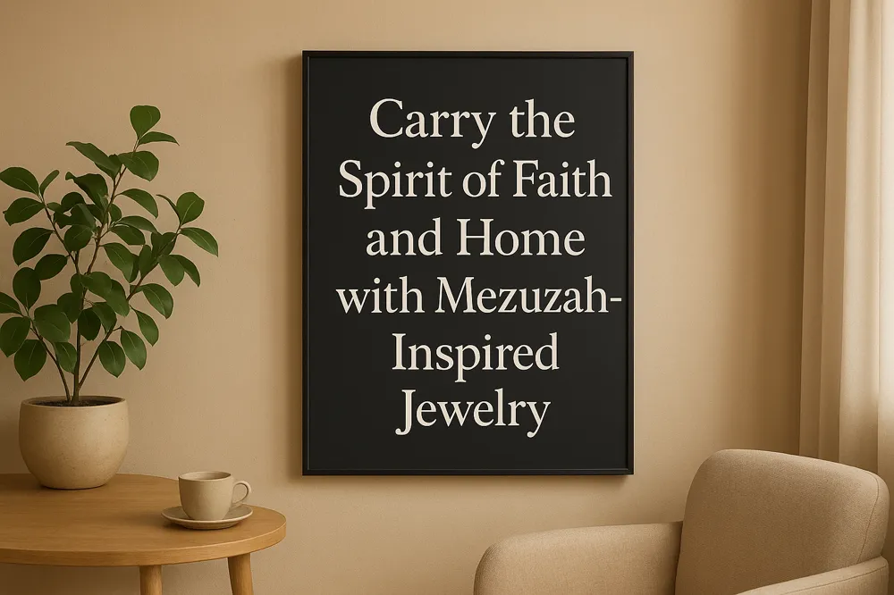 Carry the Spirit of Faith and Home with Mezuzah-Inspired Jewelry