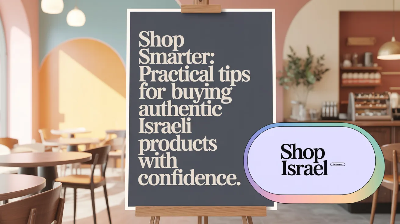 Shop Smarter: Practical Tips for Buying Authentic Israeli Products with Confidence