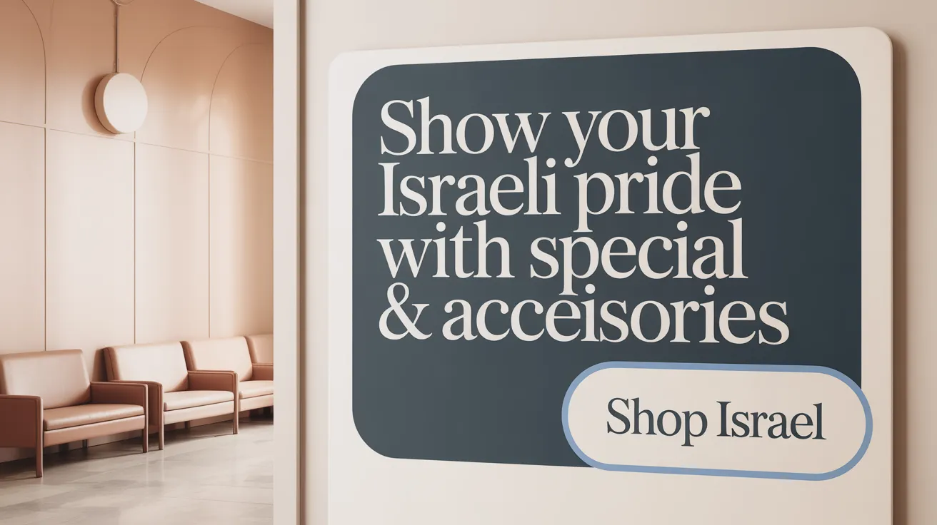 Show Your Israeli Pride with Special Apparel &amp; Accessories