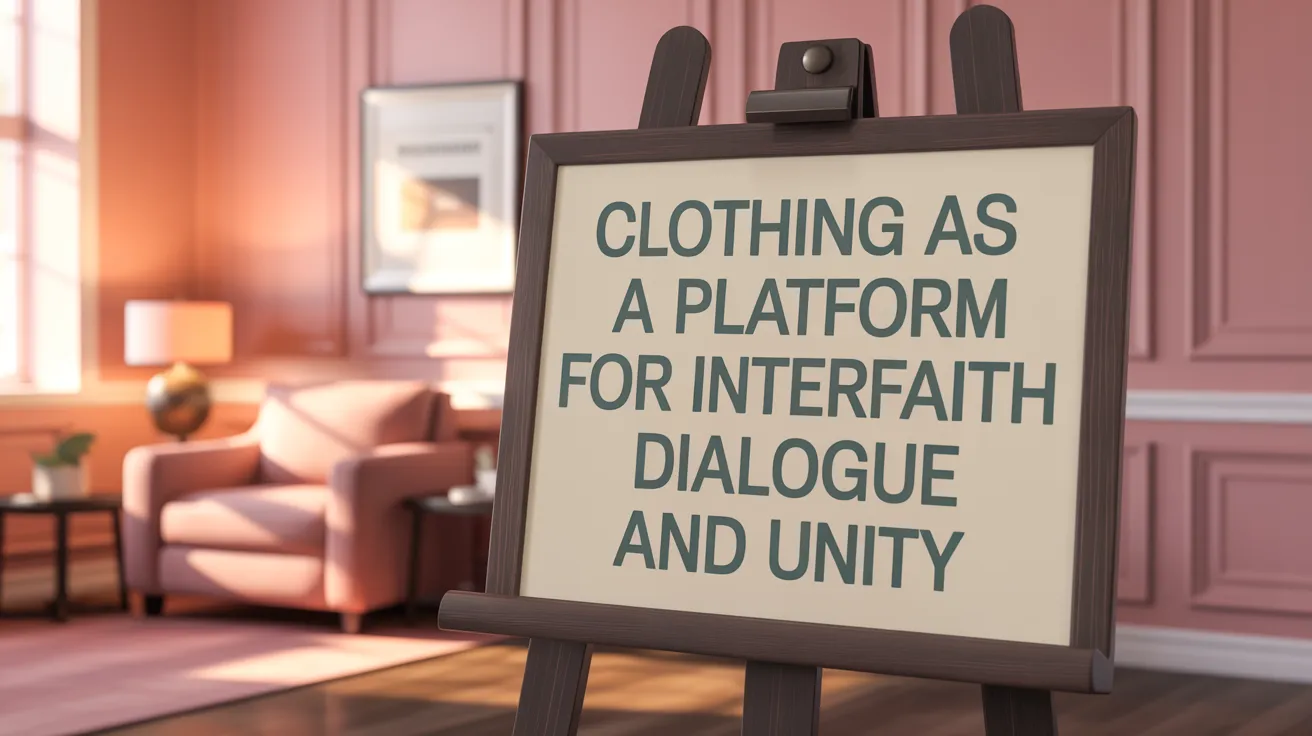 Clothing as a Platform for Interfaith Dialogue and Unity