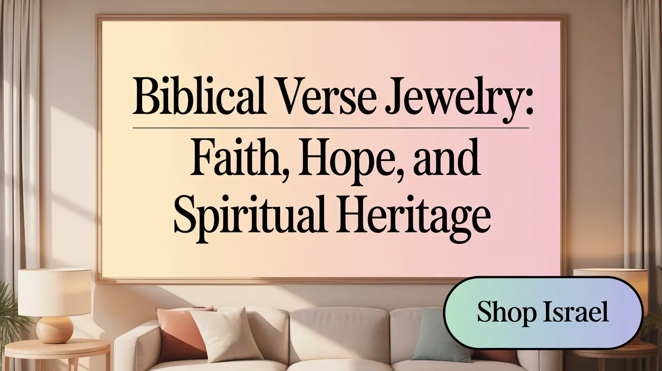 Biblical Verse Jewelry: Faith, Hope, and Spiritual Heritage