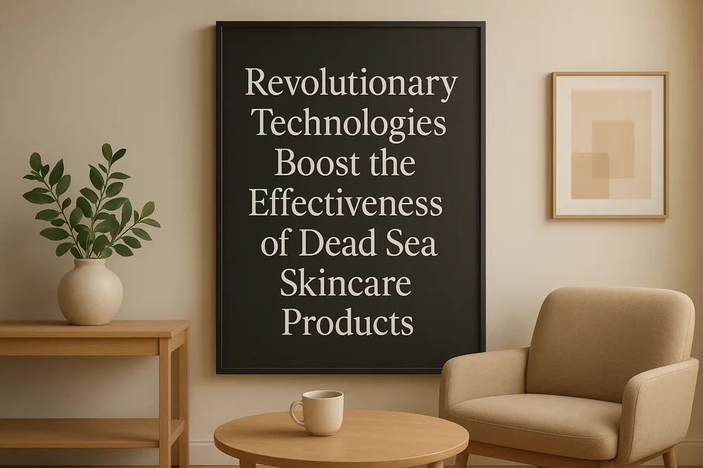 Revolutionary Technologies Boost the Effectiveness of Dead Sea Skincare Products