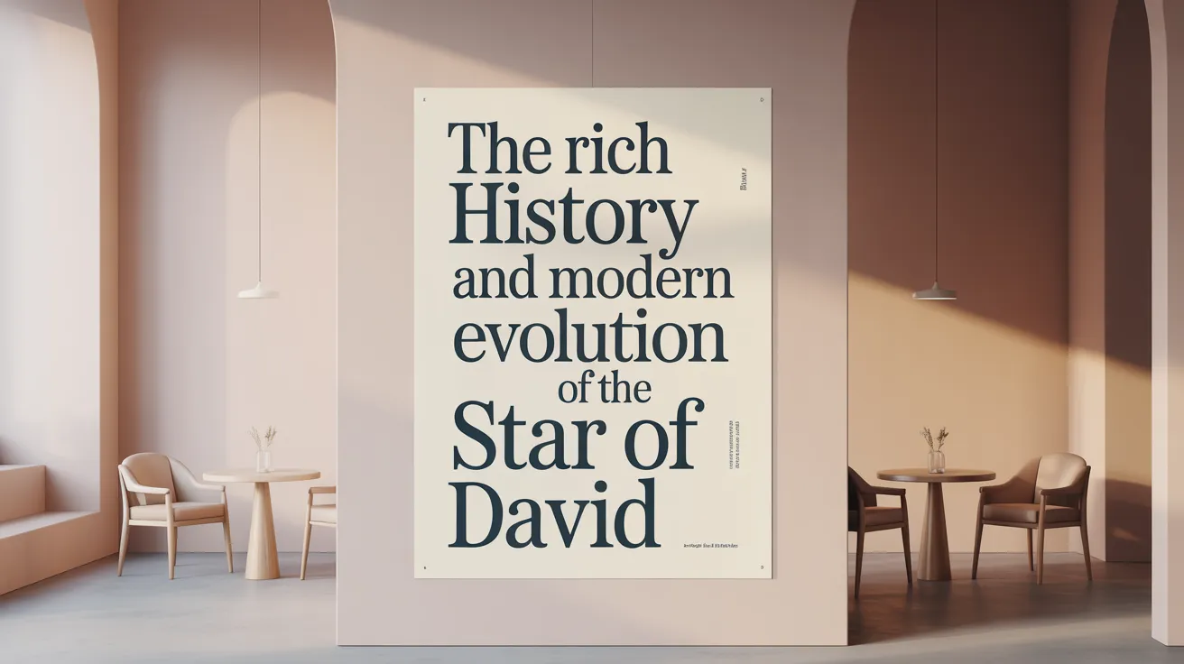 The Rich History and Modern Evolution of the Star of David