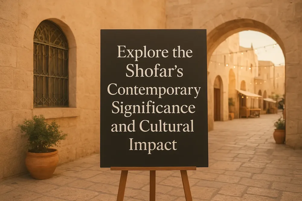Explore the Shofar's Contemporary Significance and Cultural Impact