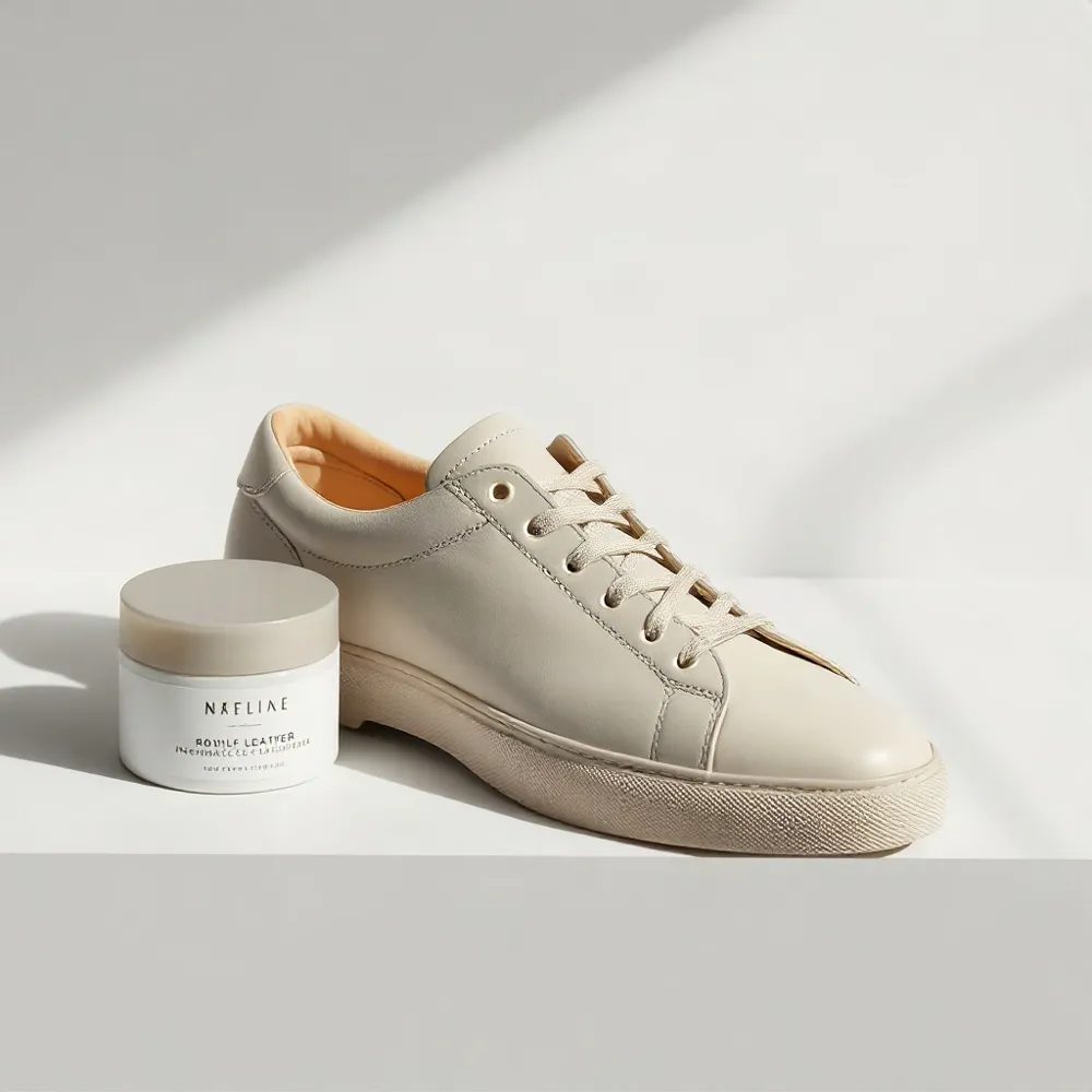 Allow wet leather to dry slowly in cool airflow, then restore its suppleness with a suitable conditioning cream.