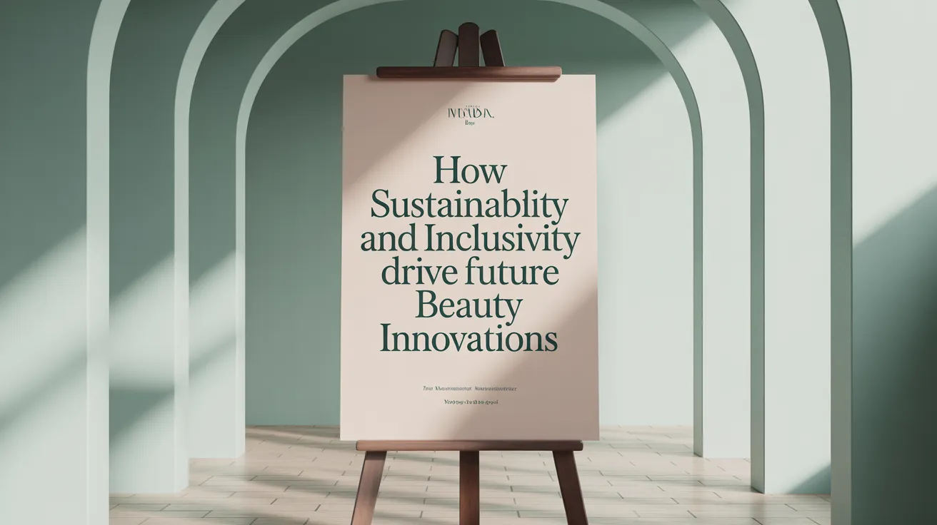 How Sustainability and Inclusivity Drive Future Beauty Innovations