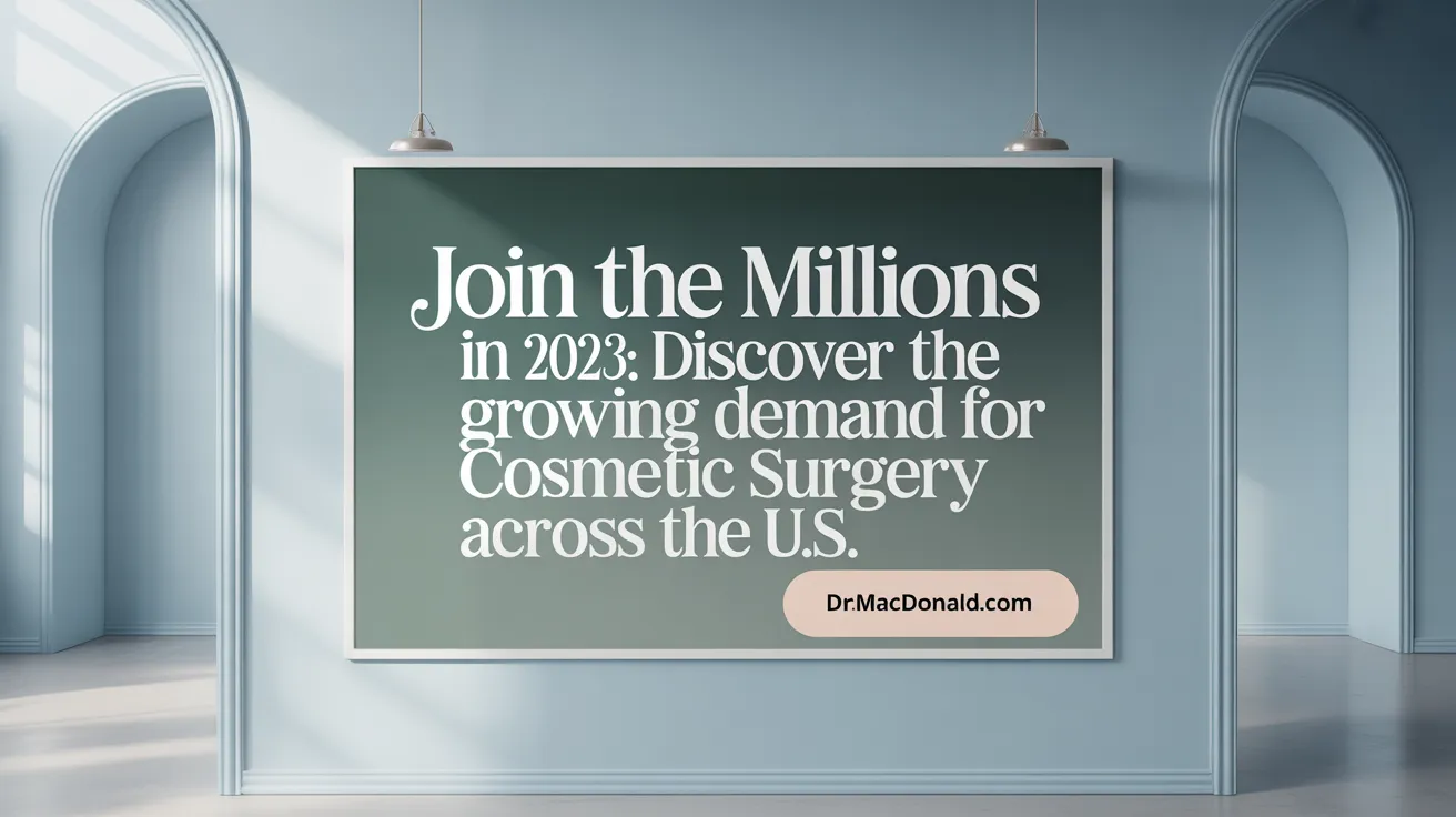 Join the Millions in 2023: Discover the Growing Demand for Cosmetic Surgery Across the U.S.