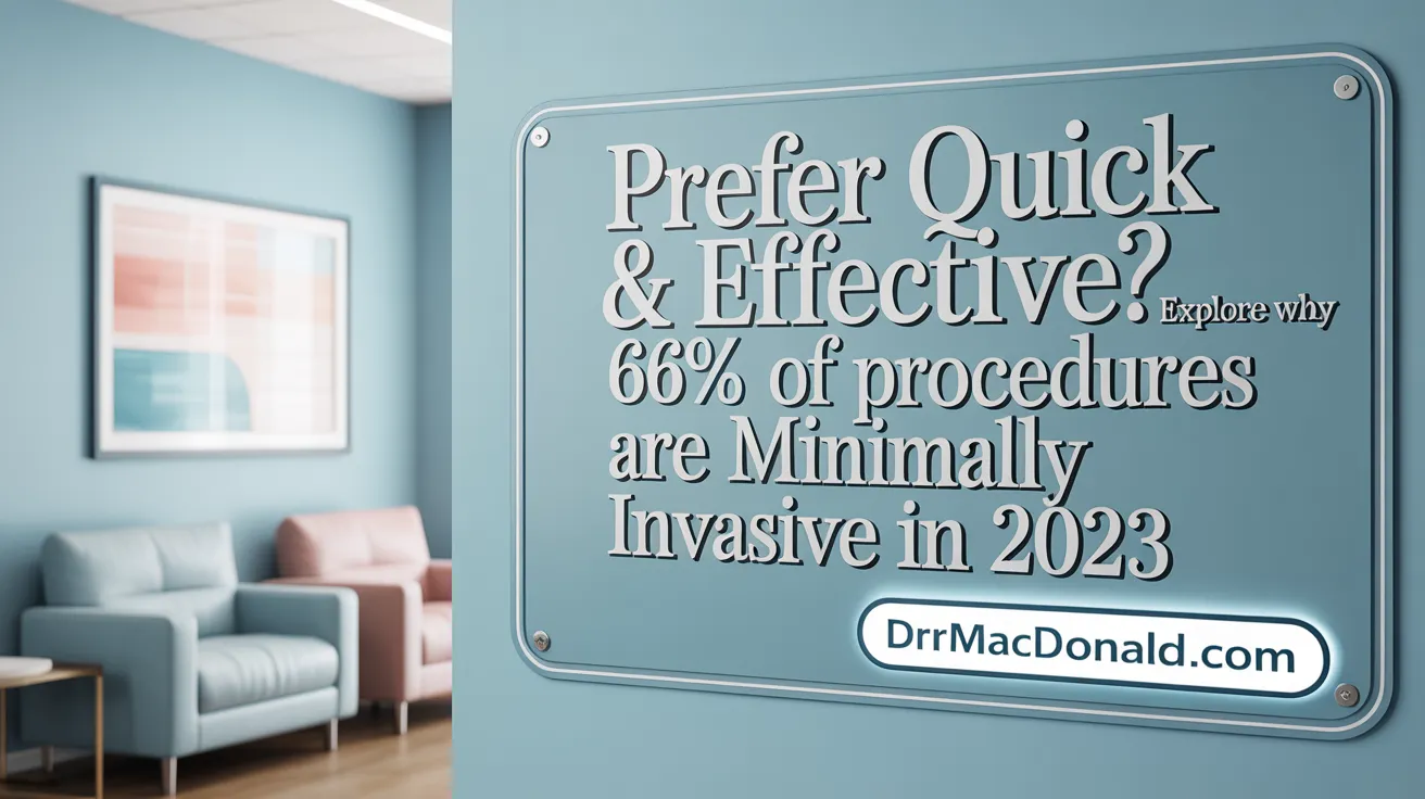 Prefer Quick & Effective? Explore Why 66% of Procedures Are Minimally Invasive in 2023