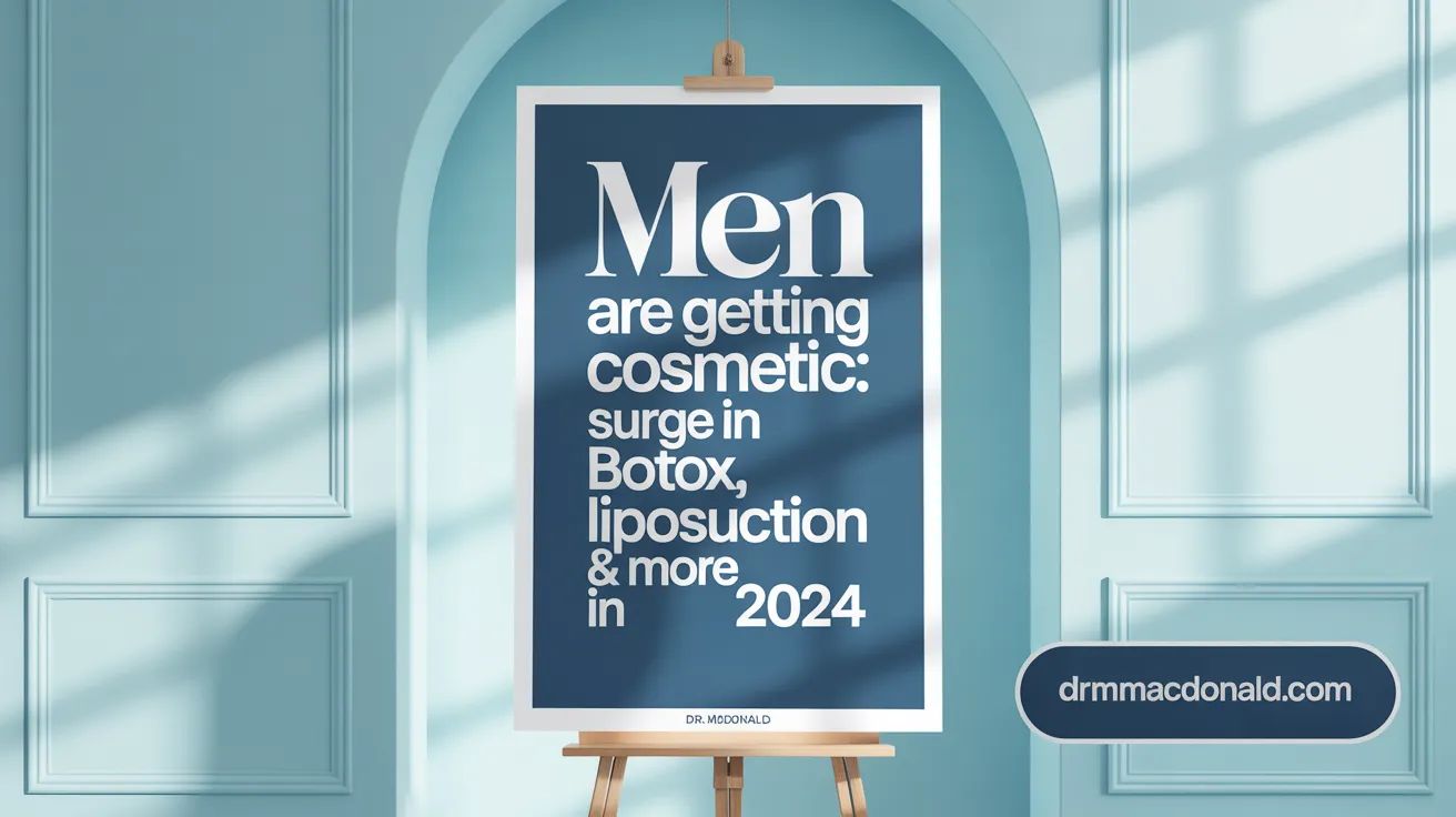 Men Are Getting Cosmetic: Surge in Botox, Liposuction & More in 2024