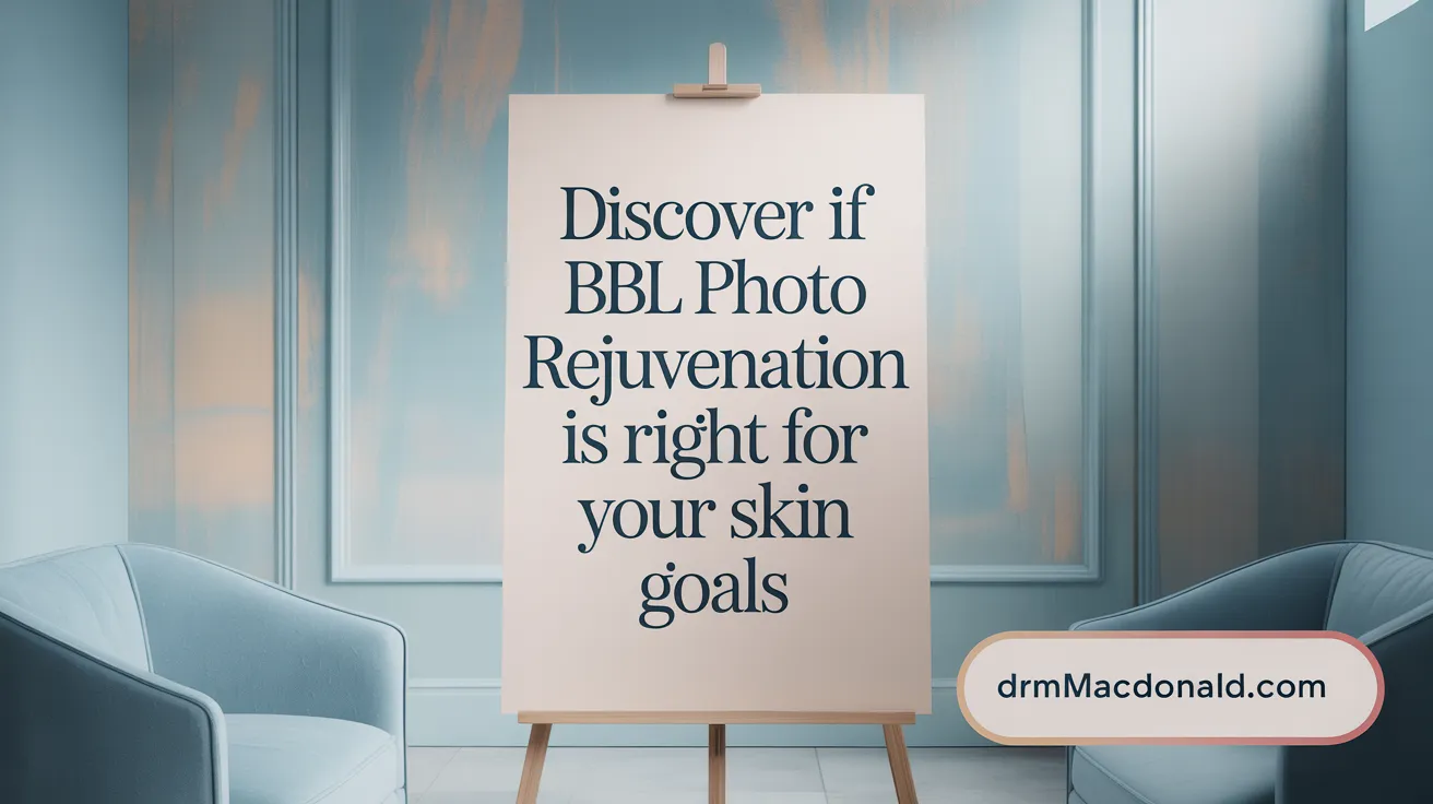 Discover if BBL Photo Rejuvenation is right for your skin goals