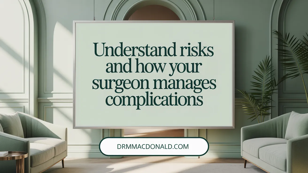 Understand Risks and How Your Surgeon Manages Complications