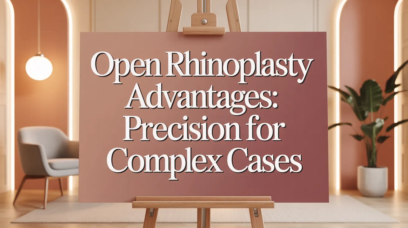 Open Rhinoplasty Advantages: Precision for Complex Cases