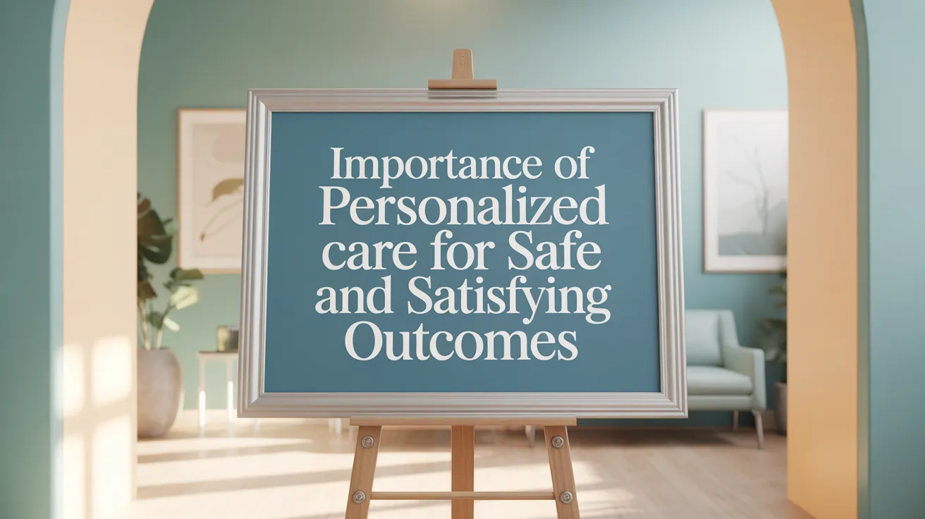 Importance of Personalized Care for Safe and Satisfying Outcomes