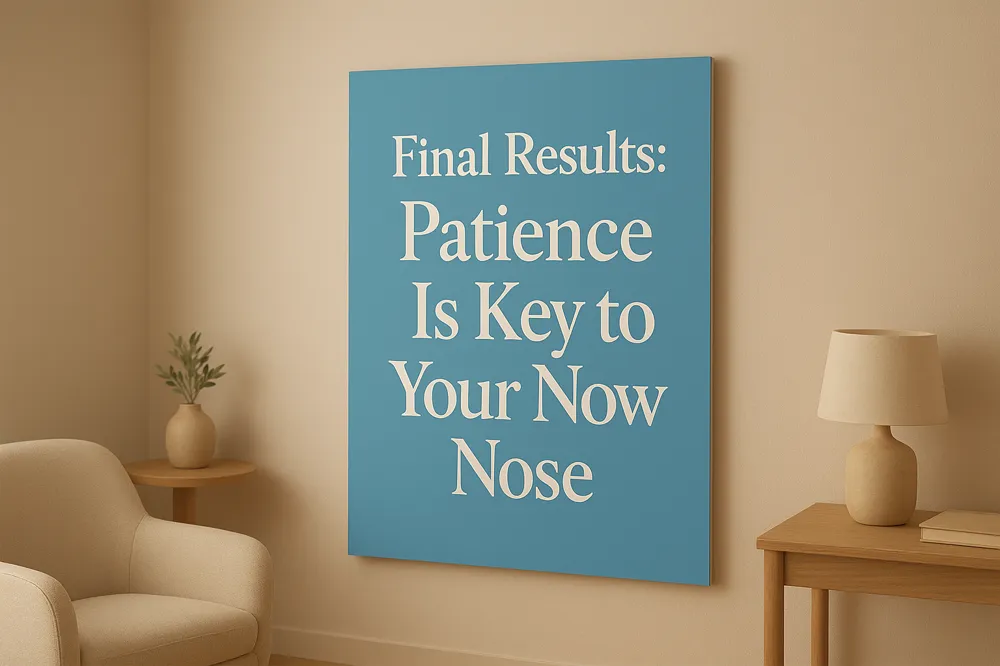 Final Results: Patience Is Key to Your New Nose