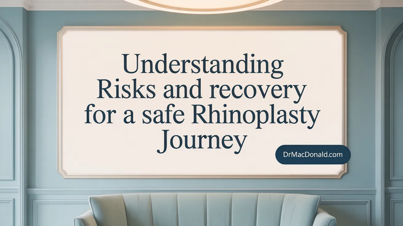 Understanding Risks and Recovery for a Safe Rhinoplasty Journey