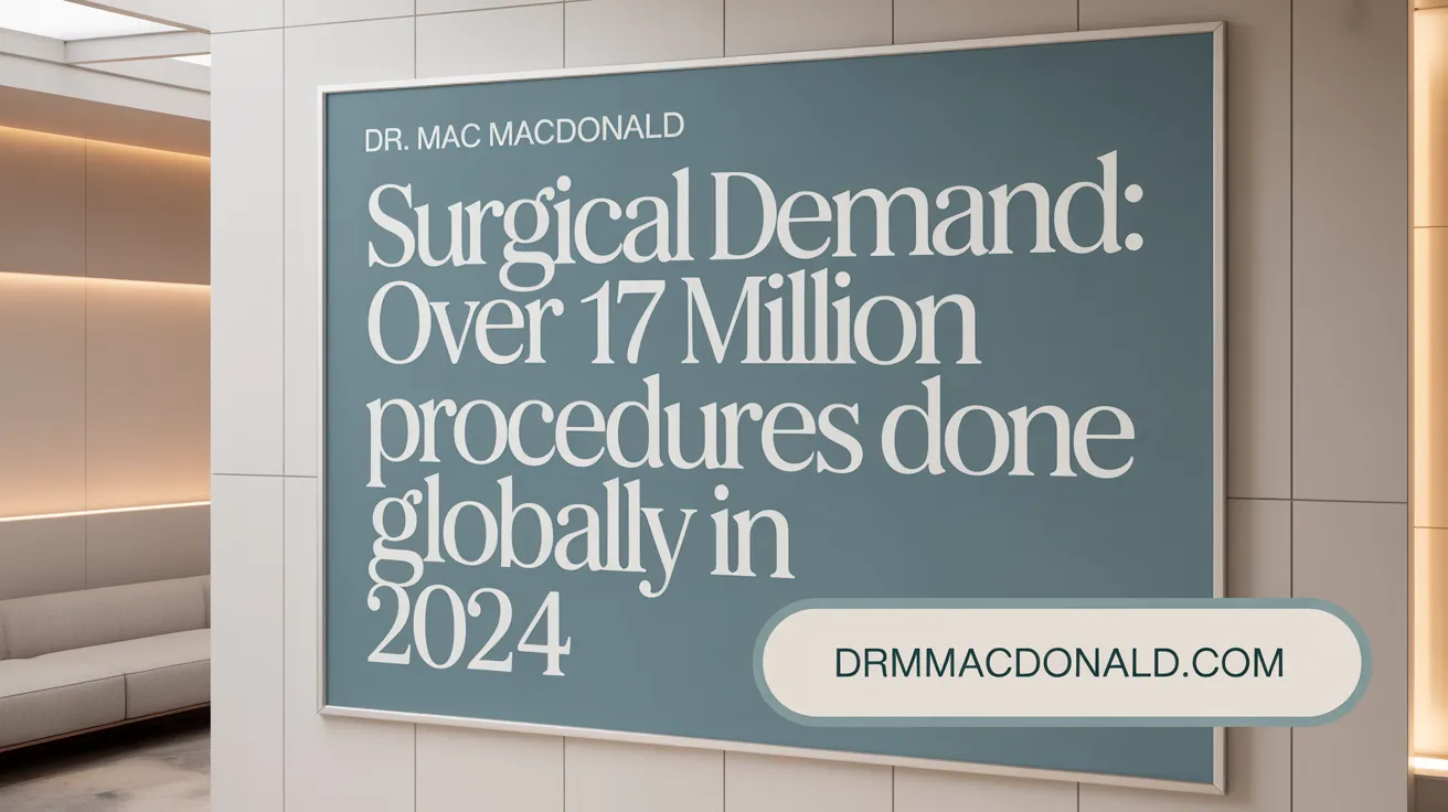 Surgical Demand: Over 17 Million Procedures Done Globally in 2024